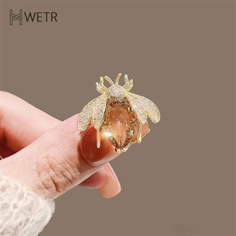Women'S Accessories Clothing - Fashion Rhinestone Bee Shaped Brooches For