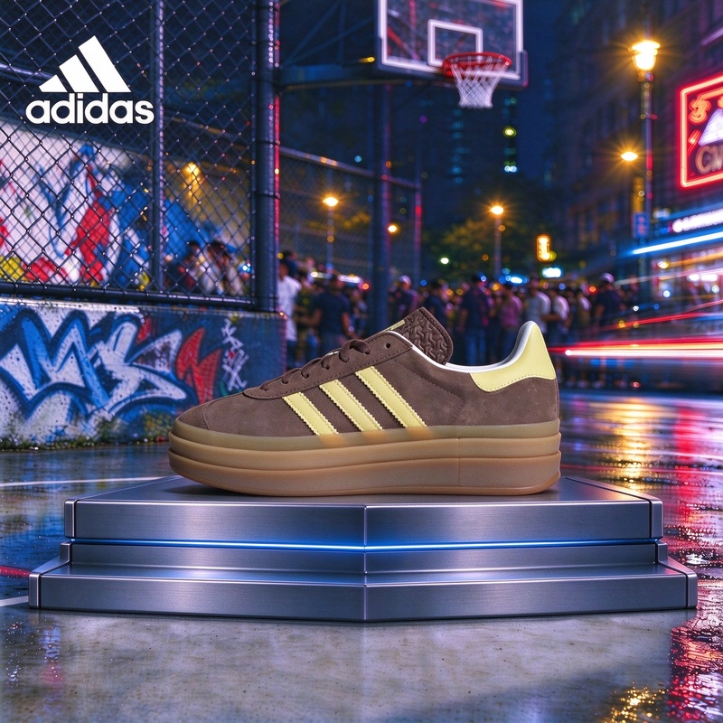 Adidas Shoes Gazelle - adidas Gazelle Bold Sneakers, Brown Yellow,