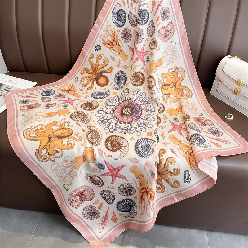 2026 Silk Shawl Square Scarf F - Silk Scarf Square recension och pris