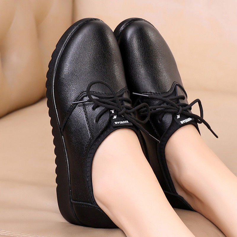 Solid Black Oxford Shoes Woman - Women Kitchen Accessories recension och pris